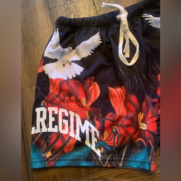 Civil Regime ‘Bloom’ Printed Mesh Shorts (Limited Edition) - Picture 3 of 9